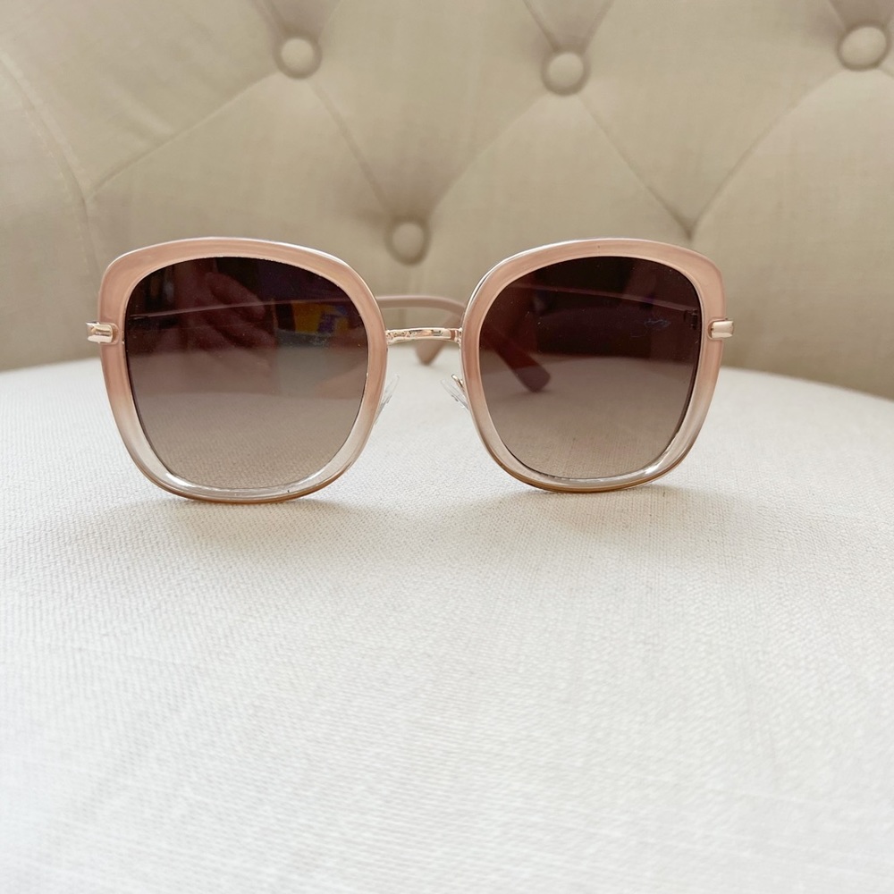 Anthropologie Pink Light Comfy Sunglasses
